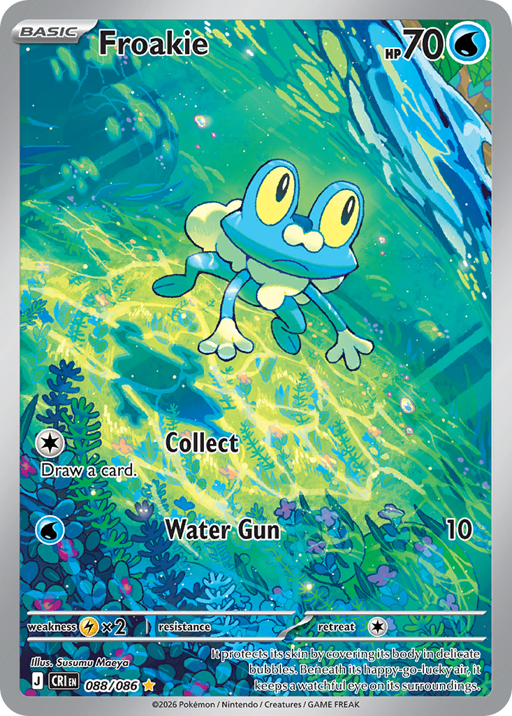 Froakie #88 [ME4] [ENG] NM Holo