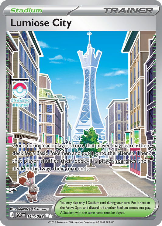 Lumiose City #111 [ME3] [ESP] NM Holo