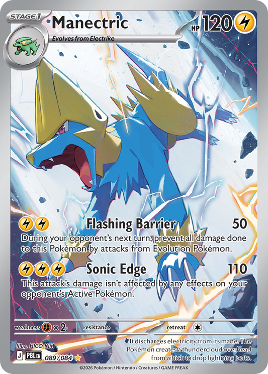 Manectric #89 [ME5] [ESP] NM Holo