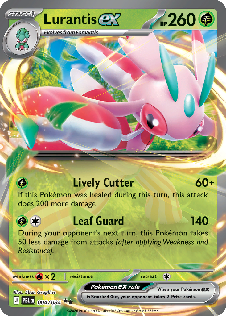 Lurantis ex #4 [ME5] [ESP] MP Holo Sparkling