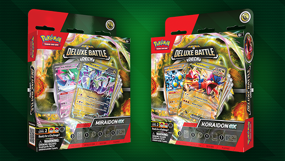Pokémon TCG — Miraidon/Koraidon EX Deluxe Battle deck
