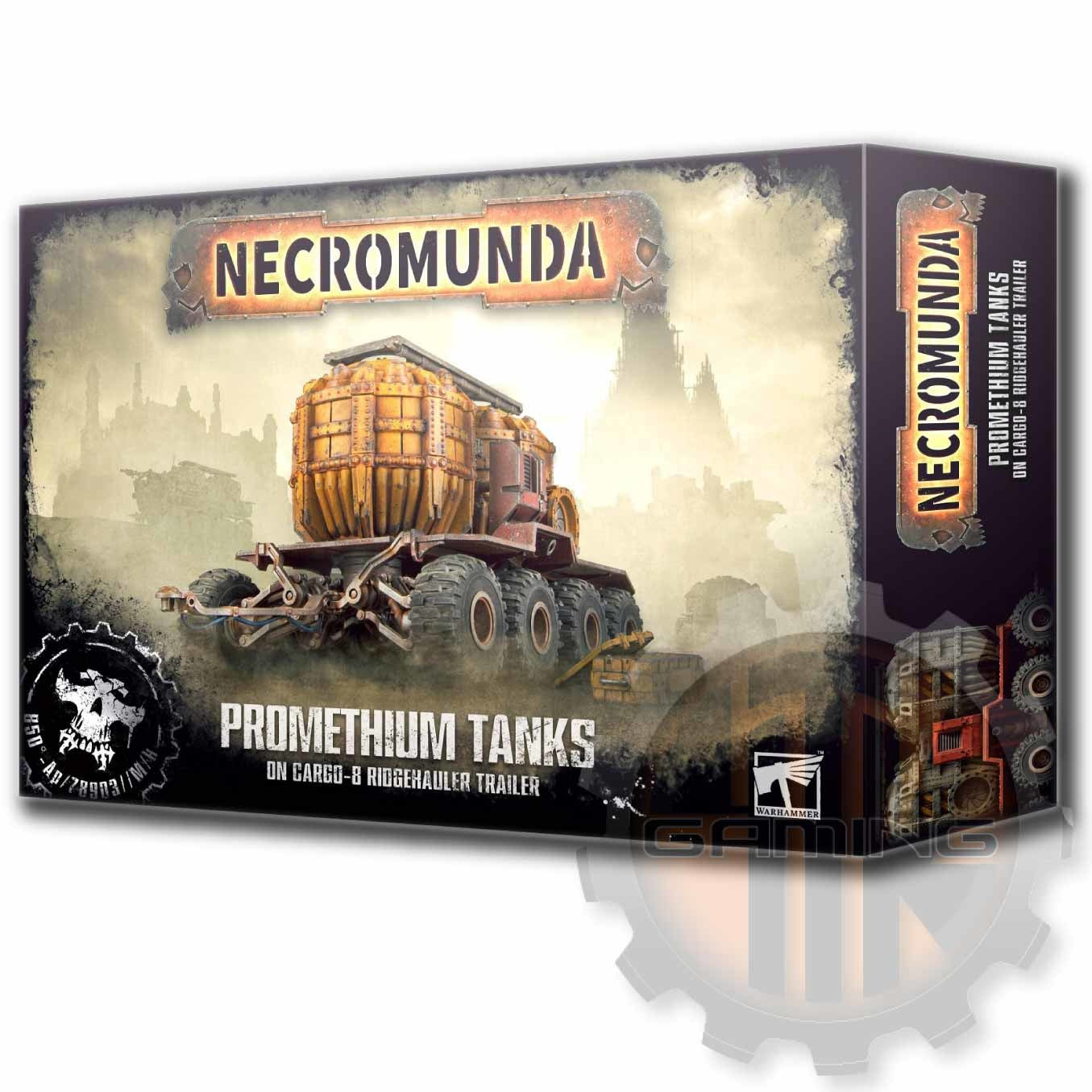 Nec. Promethium Tanks on Cargo-8 Trailer