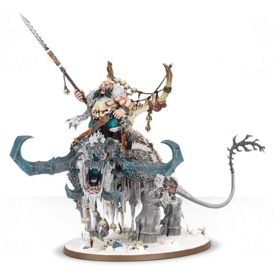 Ogor Mawtribes: Frostlord on Stonehorn