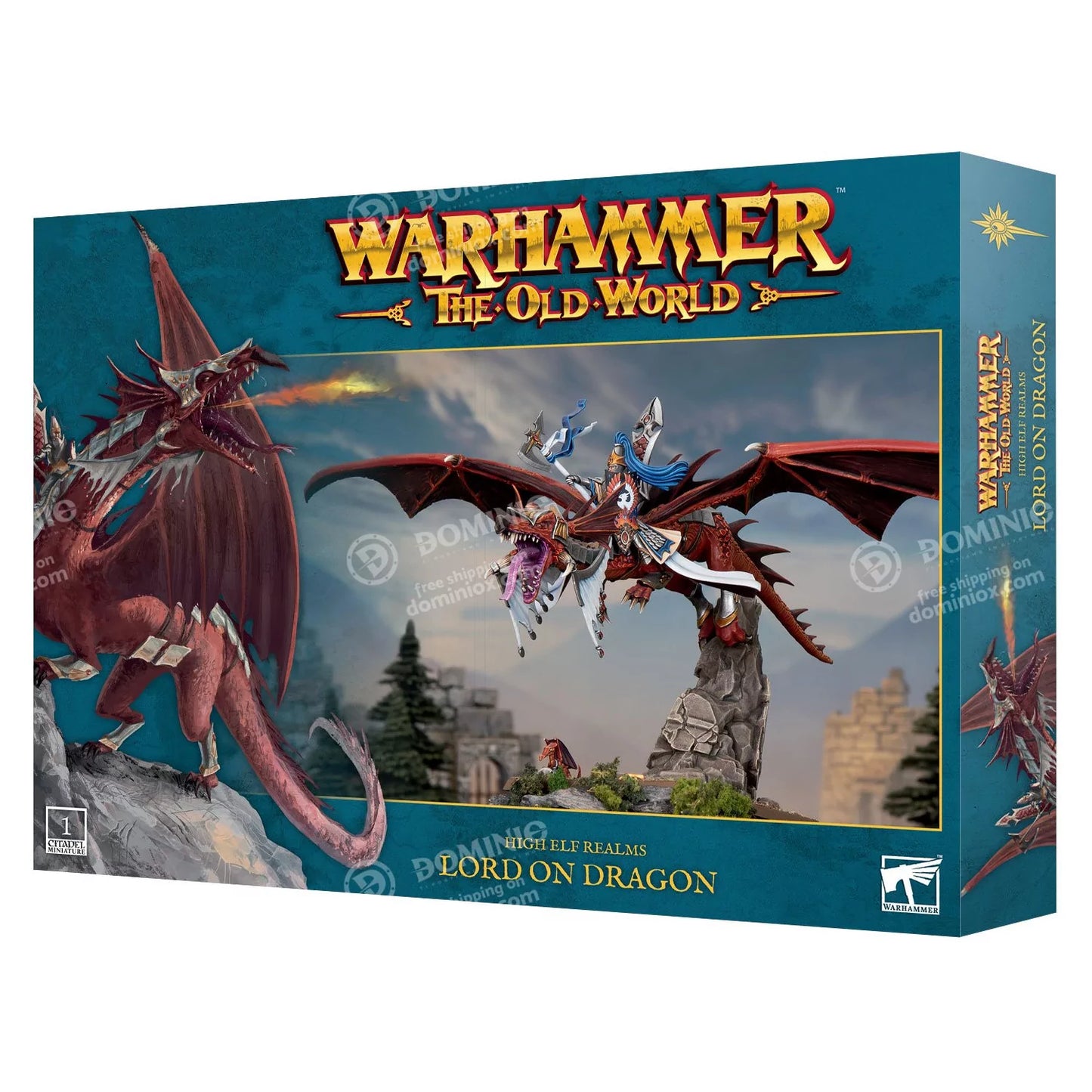 High Elf Realms: Lord on Dragon