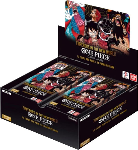 One Piece Card Game — Emperors in the New World (OP-09) — Booster Box (24 sobres)