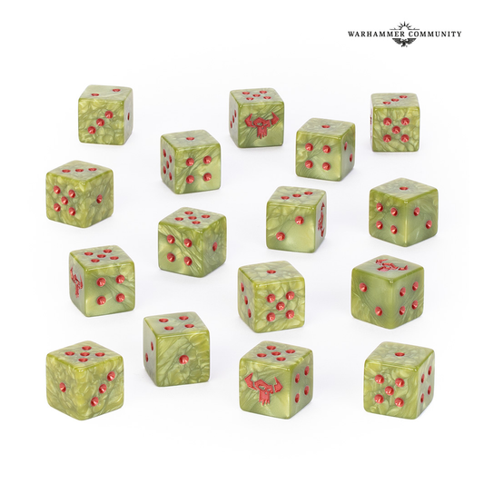 Warhammer 40000: Orks Dice