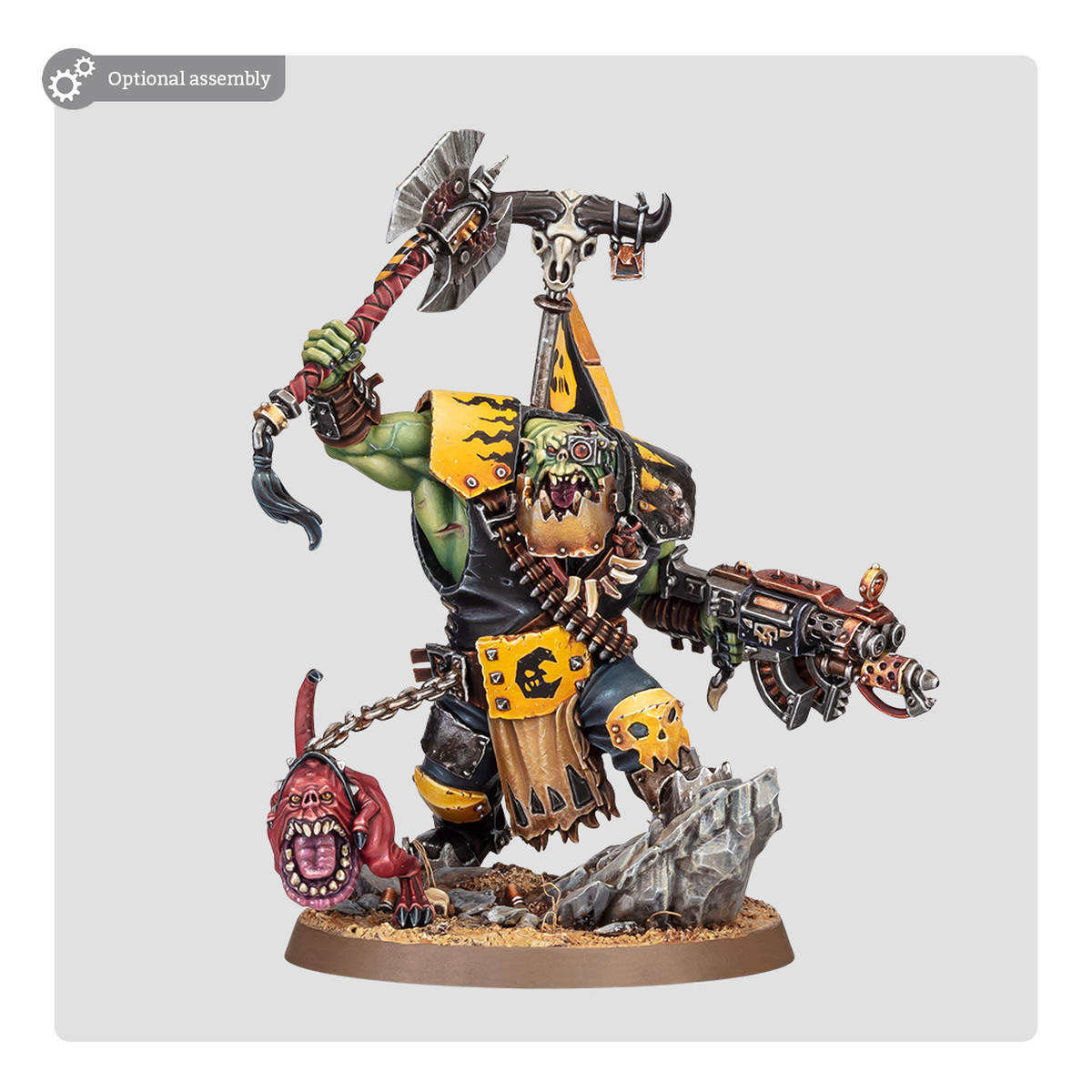 Orks: Warboss — opción de montaje alternativa