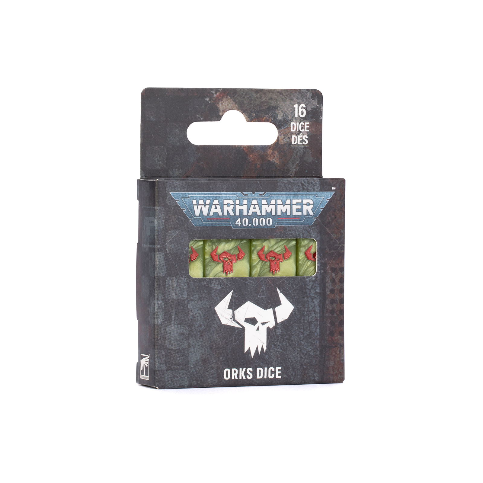 Warhammer 40000: Orks Dice — caja