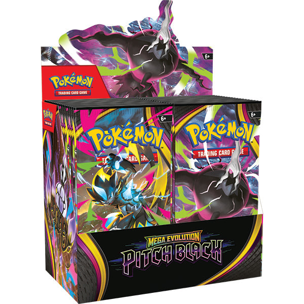 Pokémon TCG Pitch Black — Booster Box Display — En Inglés (36 sobres)