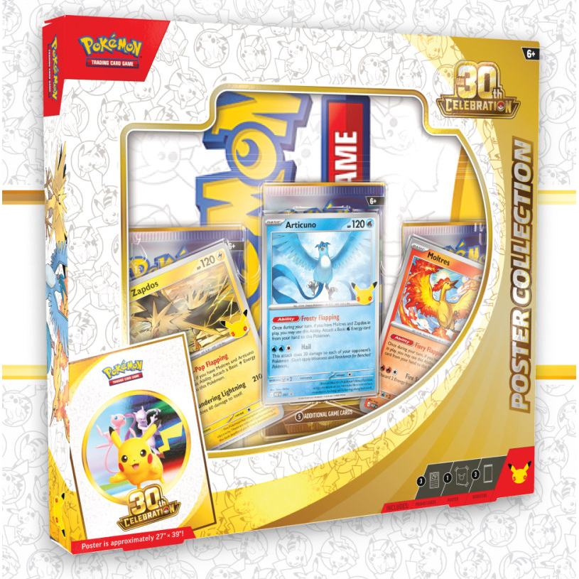 Pokémon TCG 30th Celebration — Poster Collection — En Español