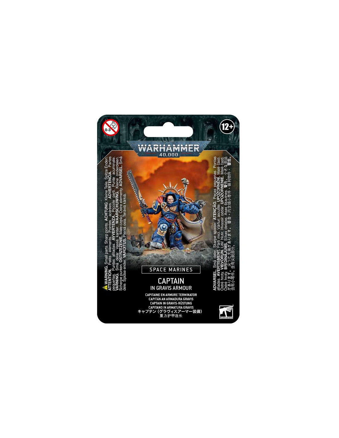 Space Marines Captain in Gravis Armour