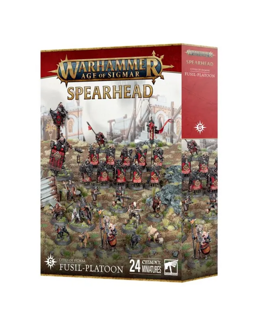 Spearhead:cities of Sigmar Fusil-platoon