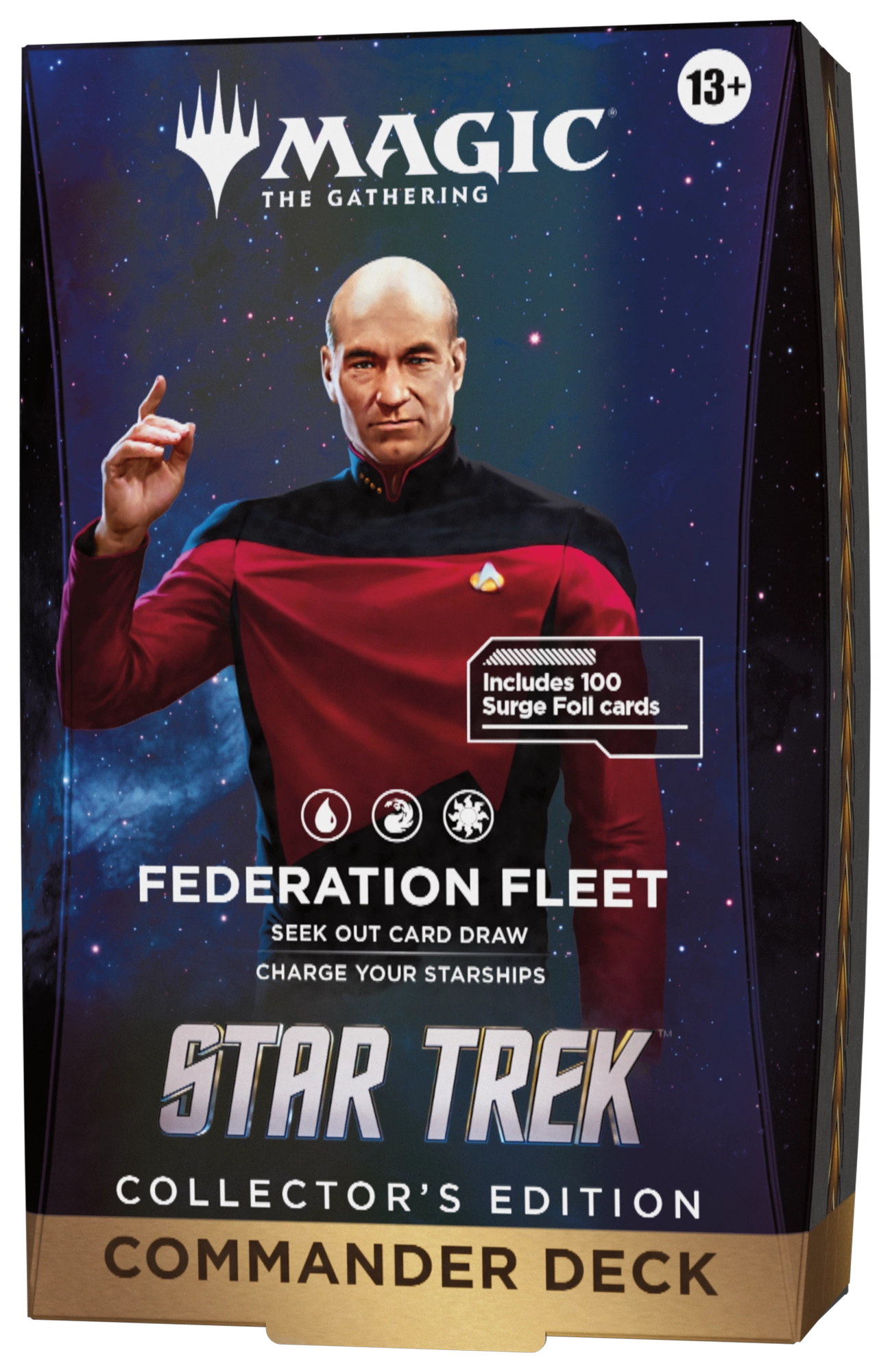 Magic Star Trek — Collector's Edition — Commander Deck: Federation Fleet — En Inglés