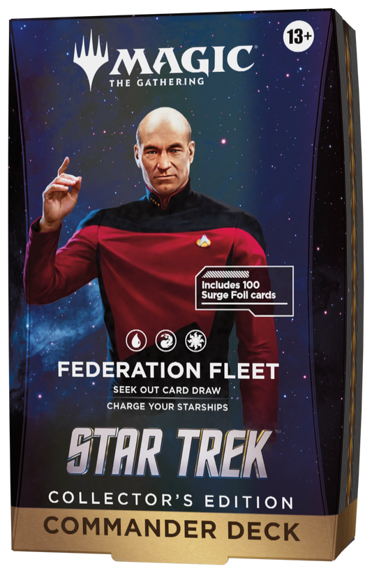 Magic Star Trek — Collector's Edition — Commander Deck: Federation Fleet — En Inglés