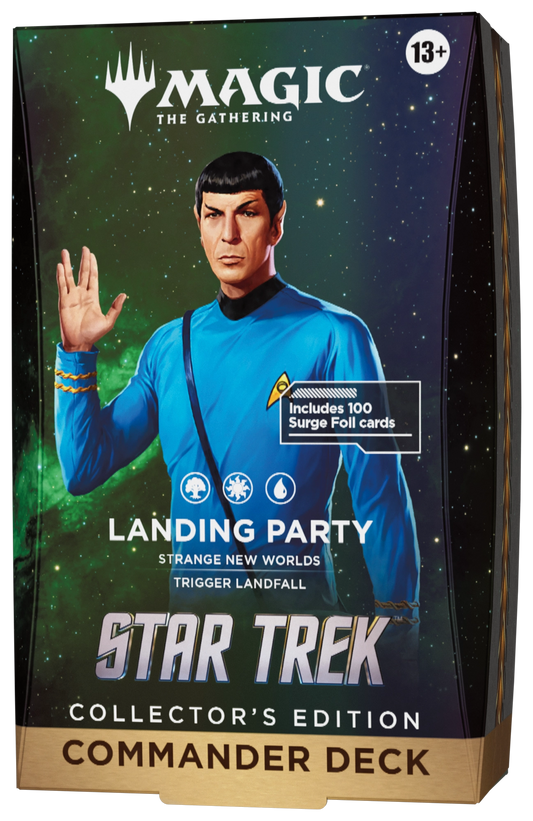 Magic Star Trek — Collector's Edition — Commander Deck: Landing Party — En Inglés