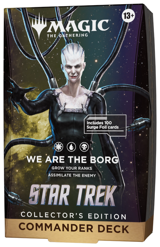 Magic Star Trek — Collector's Edition — Commander Deck: We Are the Borg — En Inglés