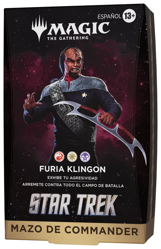 Magic Star Trek — Mazo de Commander: Furia Klingon — En Español