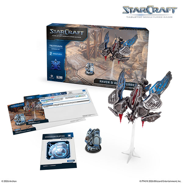 StarCraft TMG — Terran Raven & Auto-Turret Expansion Set