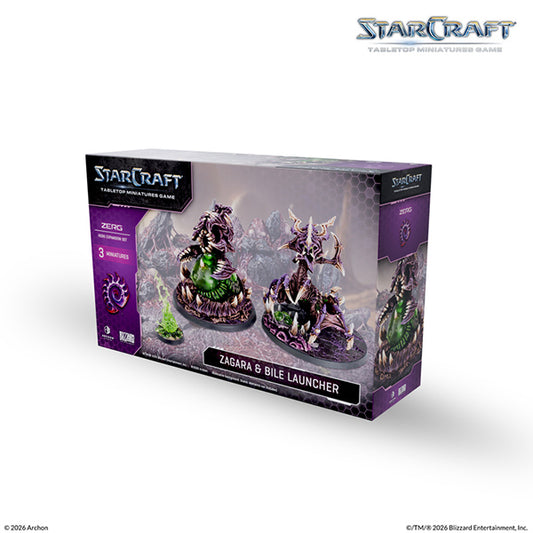 StarCraft TMG — Zerg Zagara & Bile Launcher Hero Expansion Set