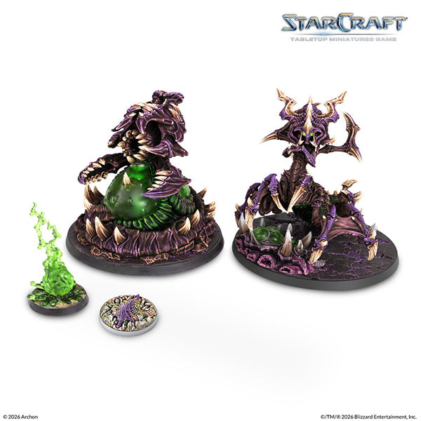 StarCraft TMG — Zerg Zagara & Bile Launcher Hero Expansion Set