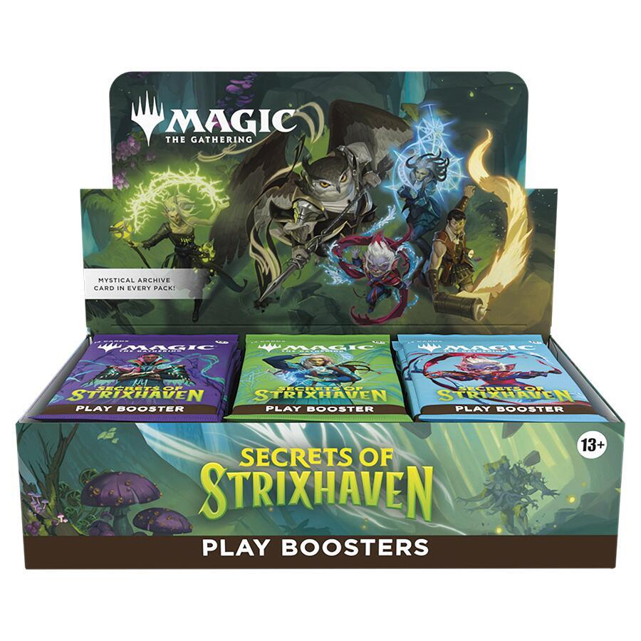 Magic Secrets of Strixhaven — Play Booster Display (30 sobres)