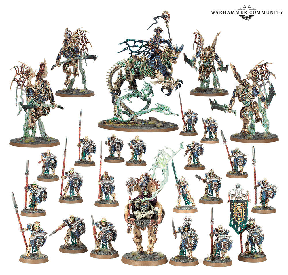Ossiarch Bonereapers:null Myriad Phalanx