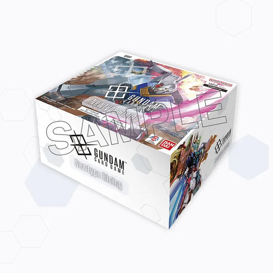Gundam Card Game — Newtype Rising (GD-01) Booster Display