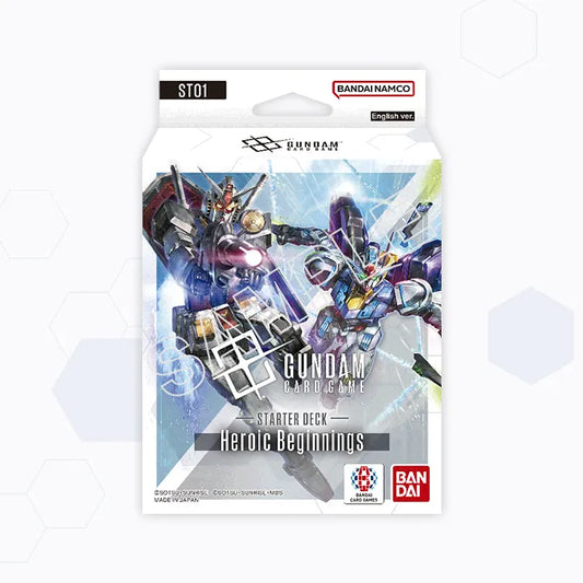 Gundam Card Game — Heroic Beginnings (ST-01) Starter Set RX-78-2