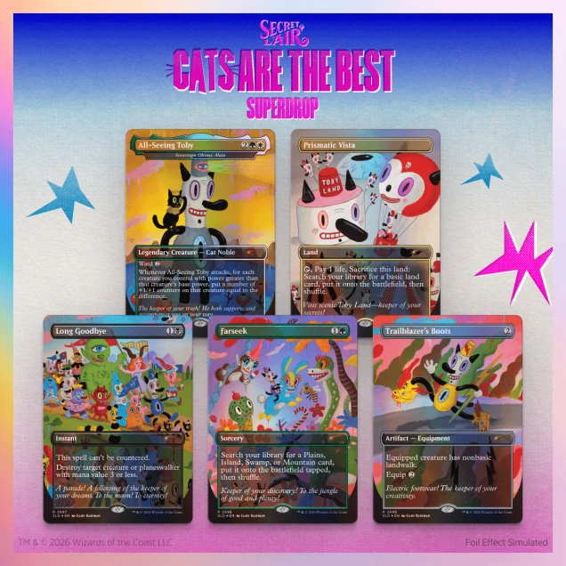 Magic Secret Lair: Toby's Journey by Gary Baseman — Foil