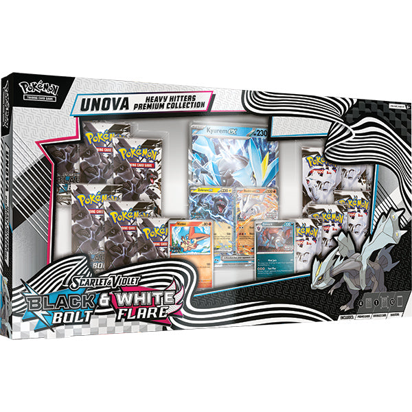 Pokémon TCG Unova Heavy Hitters Premium Collection — frente