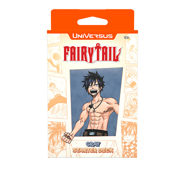 UniVersus FAIRY TAIL All Fired Up! — Gray Starter Deck (frente)