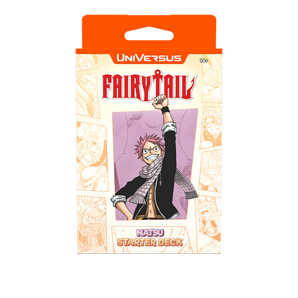 UniVersus FAIRY TAIL All Fired Up! — Natsu Starter Deck (frente)