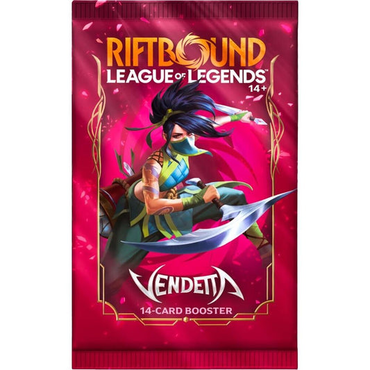 Riftbound TCG Vendetta Booster 14 cartas