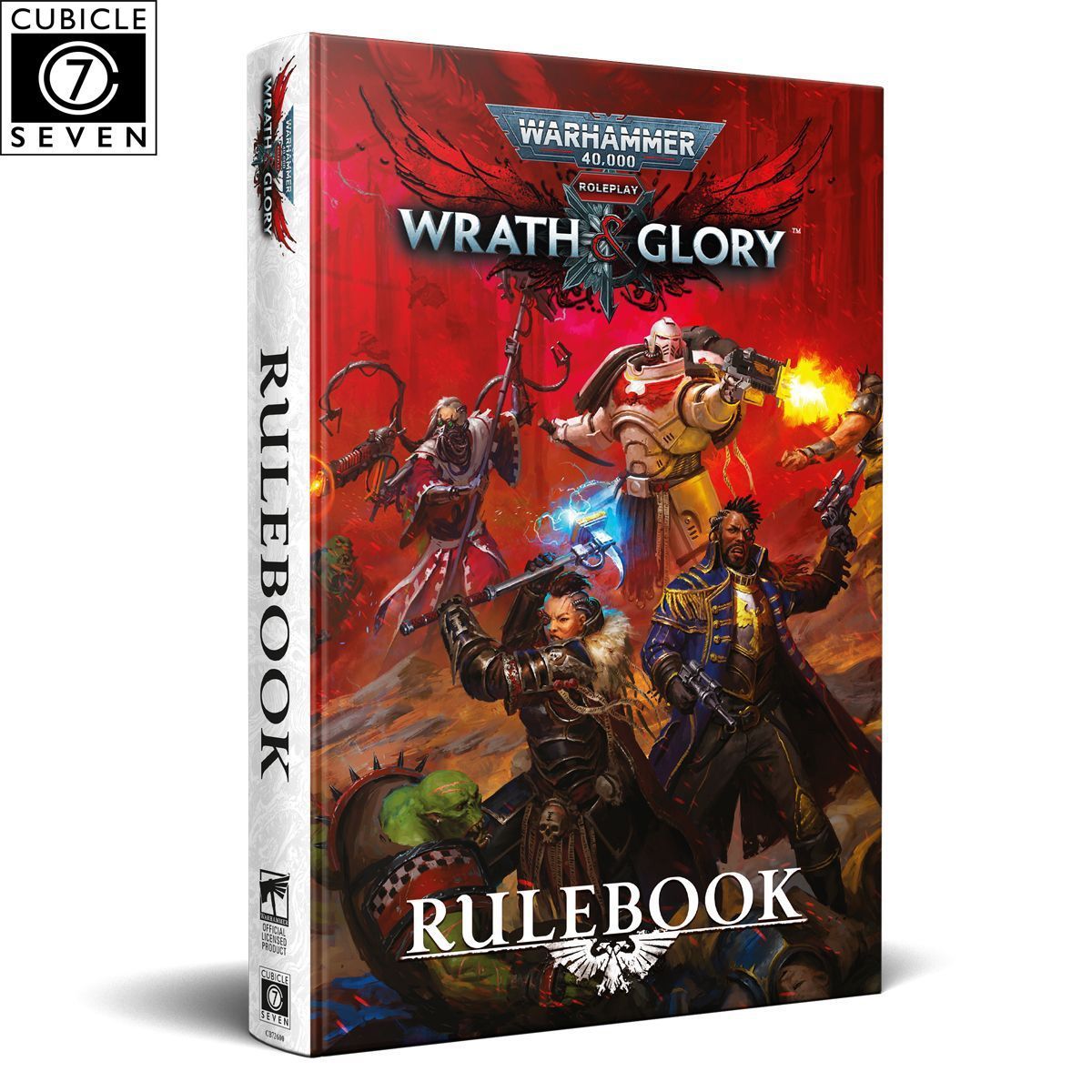 Warhammer 40.000 Roleplay: Wrath & Glory — Core Rulebook (Inglés)