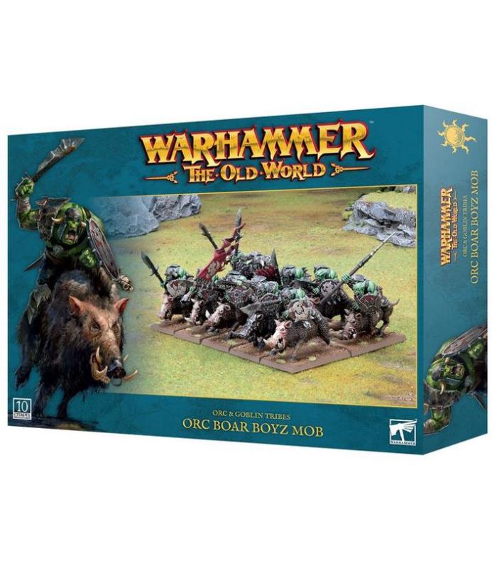Orc & Goblin Tribes: Orc Boar Boyz Mob